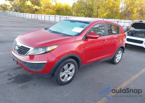 2013 Kia Sportage Lx from USA, damaged, VIN KNDPBCA26D7371493
